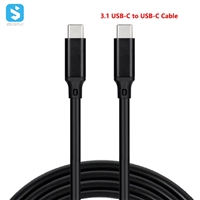 1M Fast Charge Data Line Single Head Usb Type-C PD Line USB-C Charging Line Metal Shell USB3.1Gen2 Video Line Emark 5A 100W,SF-C02